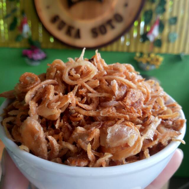 

PROMO MURAH !! Bawang goreng kriuk (bawang merah) 250gr