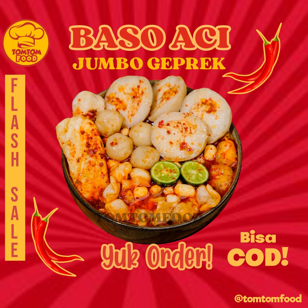 

Baso Aci Ayam Jumbo Geprek Komplit Khas Garut Termantap