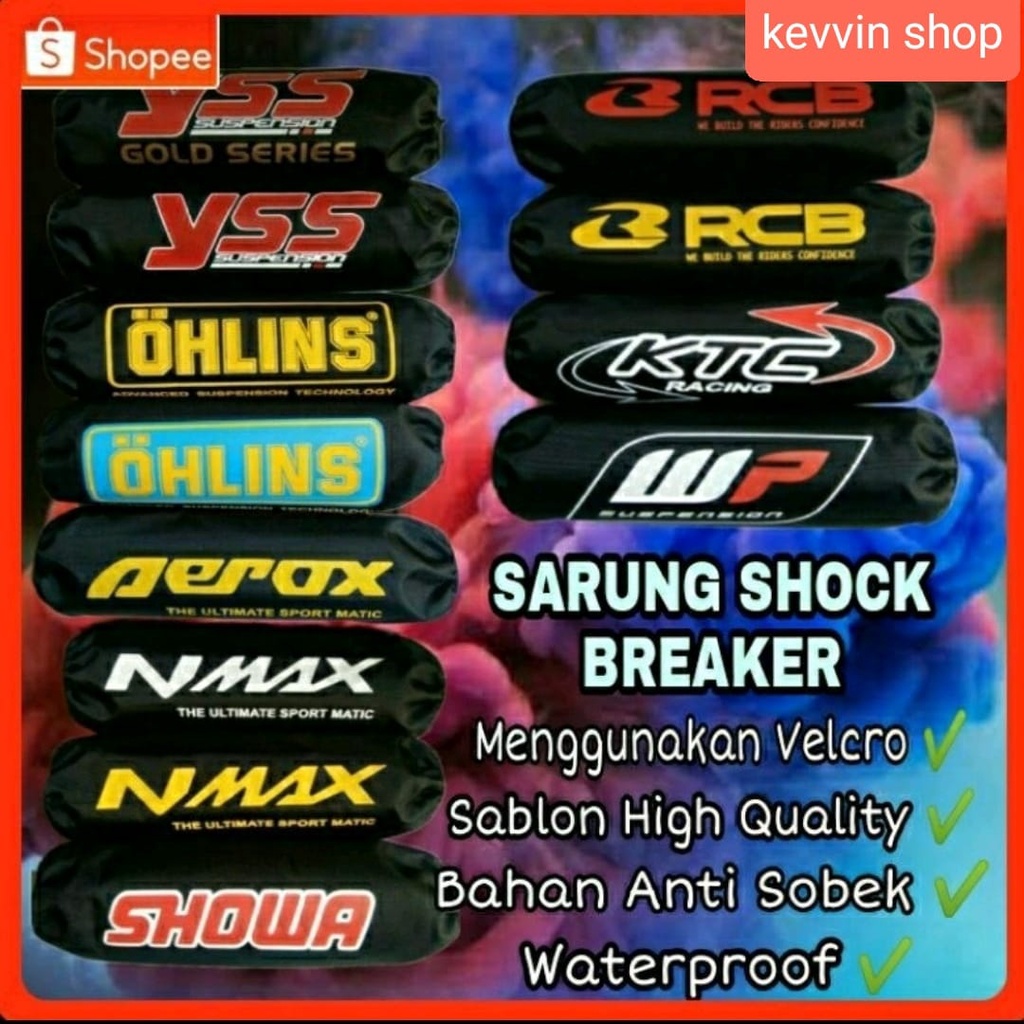 Cover shock belakang motor/ Pelindung shock Belakang
