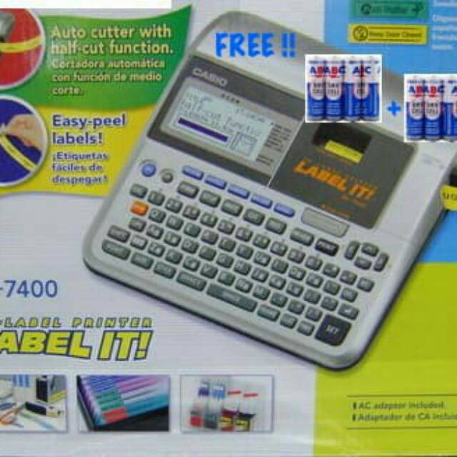 

CASIO LEBELT KL-7400