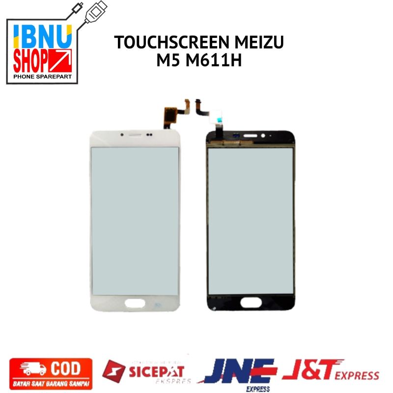 TOUCHSCREEN TOUCH SCREEN MEIZU M5 M611H LAYAR SENTUH TS ORIGINAL