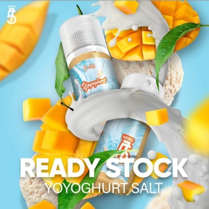 SALTNIC YOYOGHURT 30ML YOYOGHURT SALT 100% AUTHENTIC YOYOGHURT LIQUID