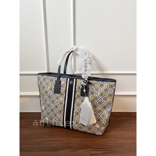 Tory Burch Flower Vine Tote Bag - tas tote wanita