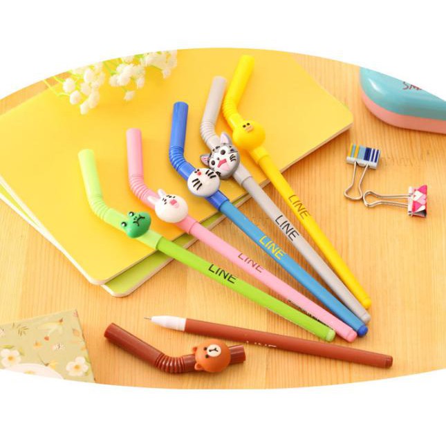 

Promo pulpen karakter kartun / pulpen karakter line - khm158 - Kodok Limited