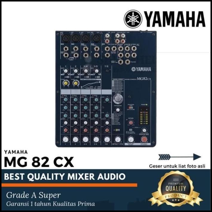 Audio Mixer Yamaha Mg 82Cx/Mg82 Cx/Mg 82 Cx ( 8 Channel )