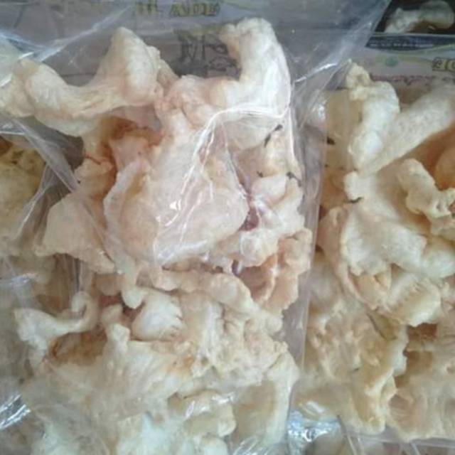 

Kerupuk daleman ikan(katak)
