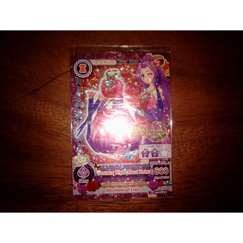 Kartu Aikatsu CP WM Summer Night Moon☽