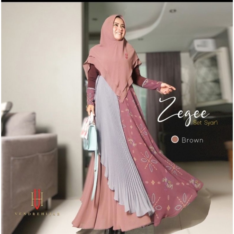 (NEW COD) ZAQEE set SYAR'I by VENDRE HIJAB