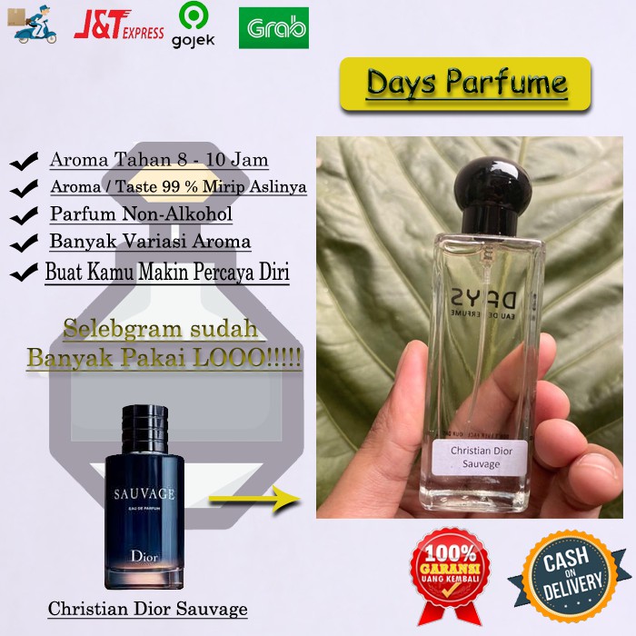 Parfum Murah Parfum Pria Wanita Days Parfume Original Christian Dior Sauvage