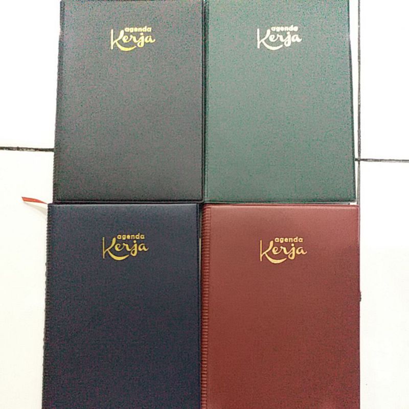 

Agenda kerja kertas putih uk A5