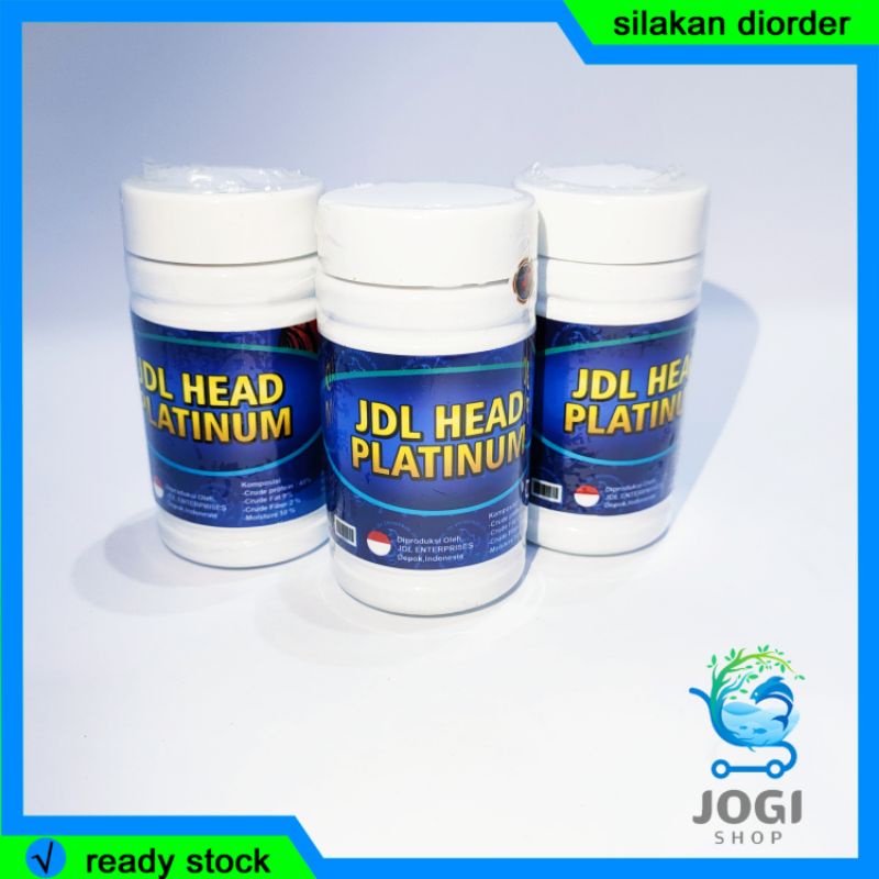 Jual Jdl Head Platinum Pelet Khusus Jenong Ikan Louhan Gram