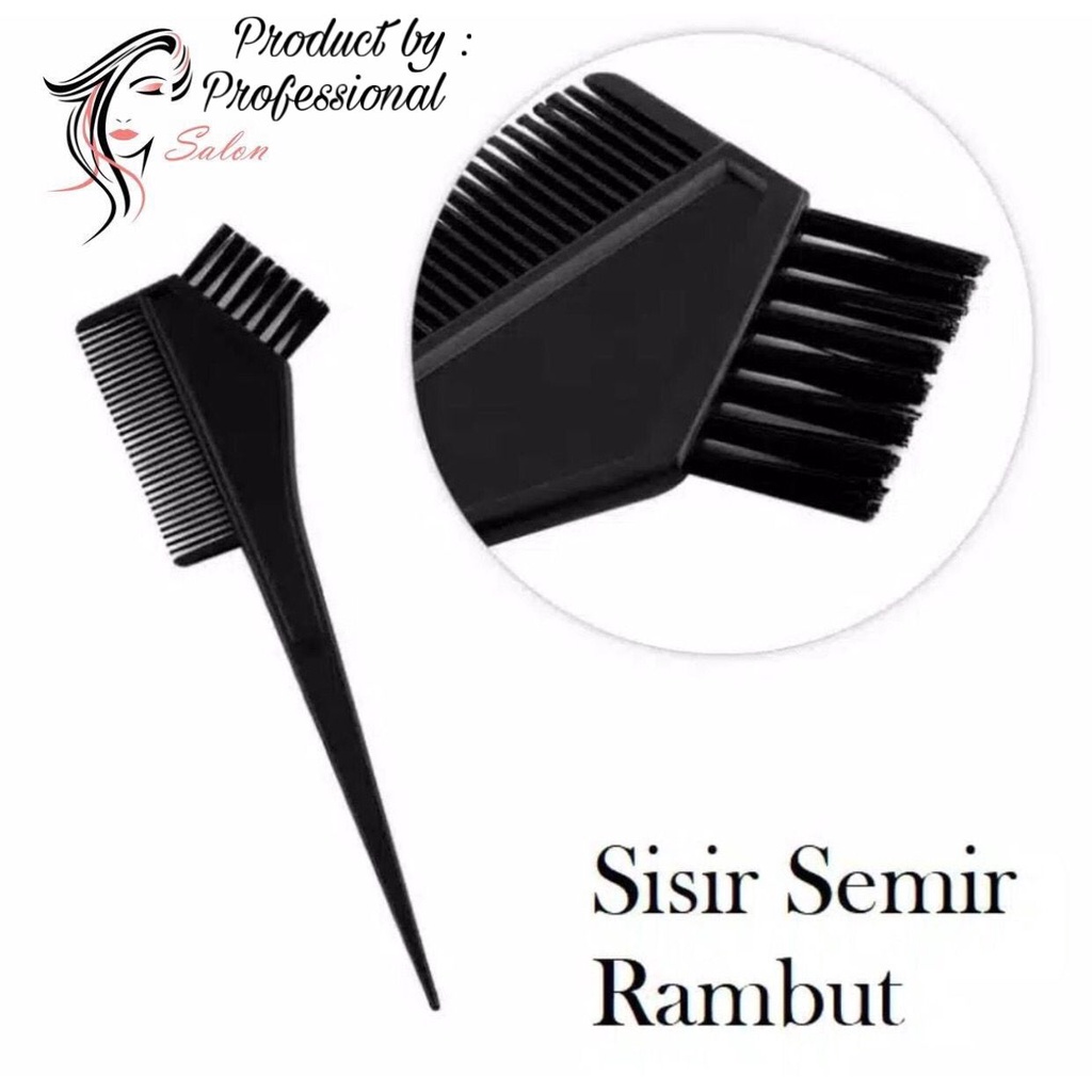 Alolula - Alat Semir Rambut / Sisir Semir Rambut / Kuas Cat Rambut / Kuas Semir Rambut