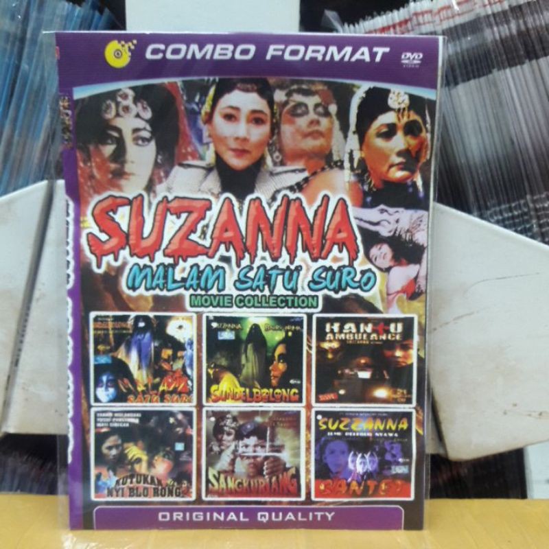 KASET FILM HOROR INDONESIA JADUL SUZANNA MOVIE COLLECTION