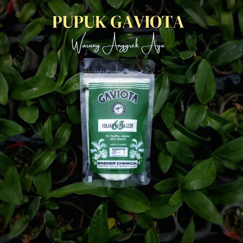 Pupuk untuk penyubur anggrek/ segala tanaman (Gaviota)