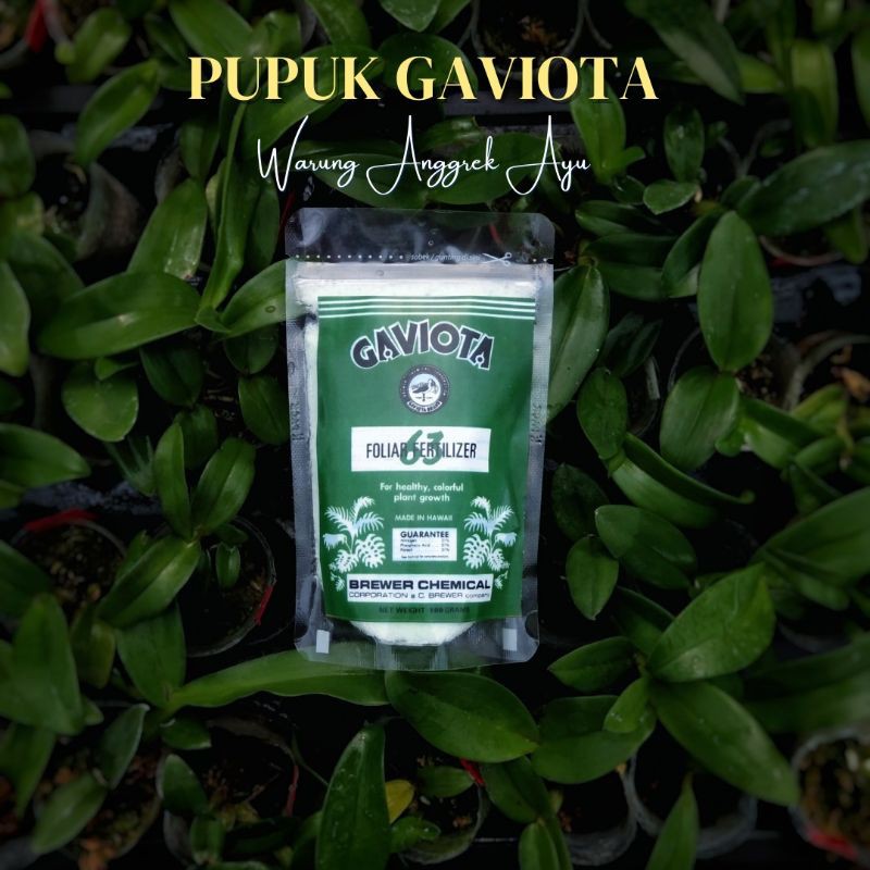 Pupuk untuk penyubur anggrek/ segala tanaman (Gaviota)