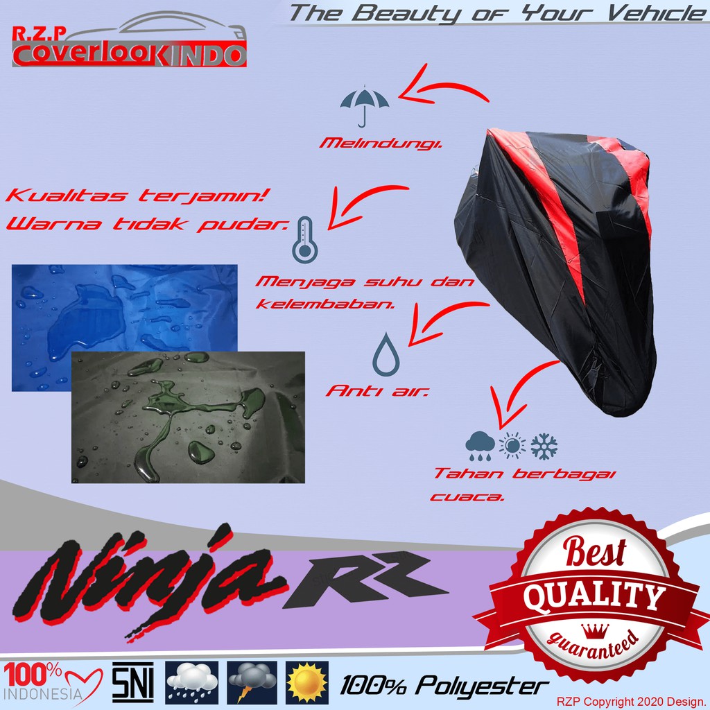 SELIMUT MOTOR NINJA RR COVER MOTOR NINJA RR SARUNG MOTOR NINJA RR BEST PRODUCT