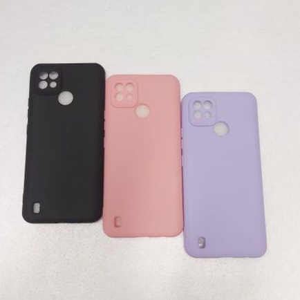 Case TPU Macaroon Warna Warni Realme C21