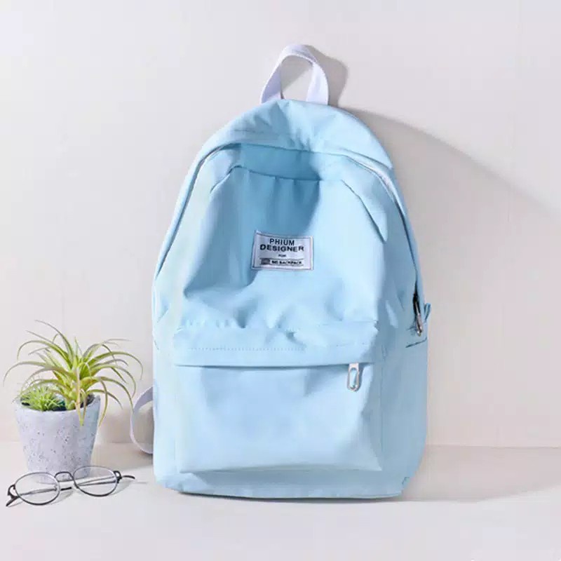 PHIUM - Tas Ransel Backpack Fashion Stylish Korea - Tas Backpack Ransel Sekolah Stylish