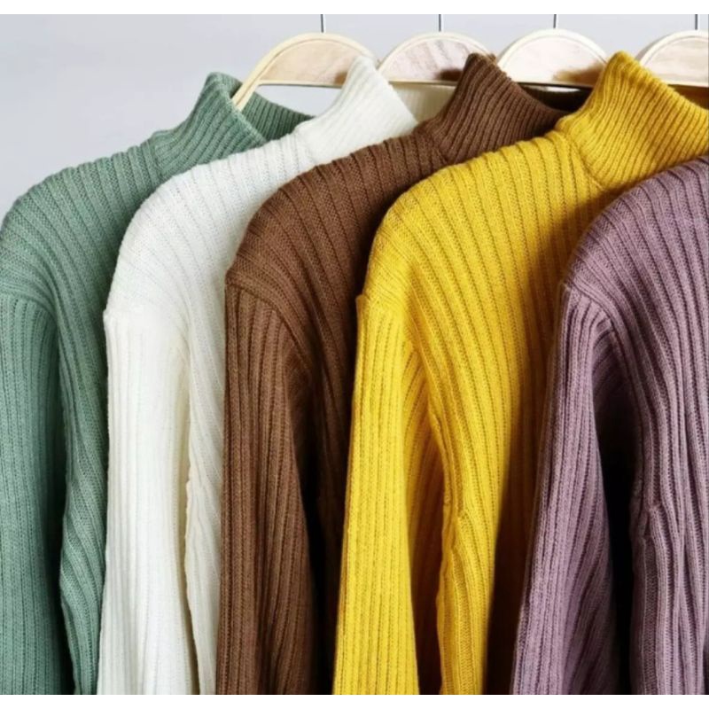 BAYONETA SWEATER RAJUT TANGAN BALON BB 40 - 65 KG BAHAN RAJUT HALUS ADEM NYAMAN DI PAKAI