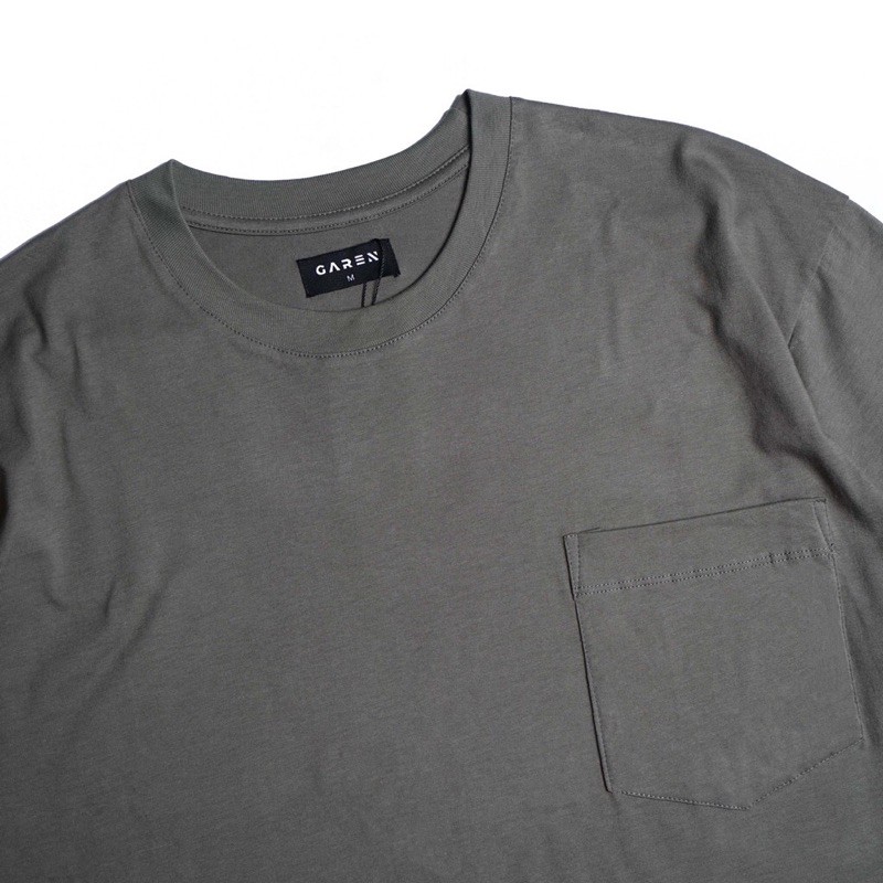 Kaos Oversize Pocket Tee GAREN (Smoked Pearl)