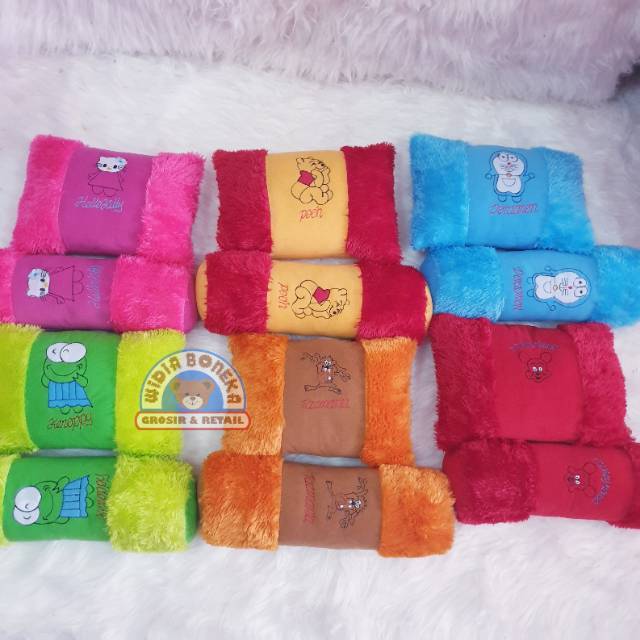 BANTAL GULING ANAK KARAKTER BONEKA LUCU