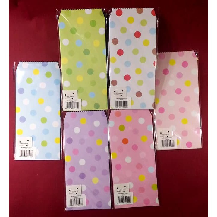 

BIG PROMO Amplop Lebaran / Angpao Wedding / Ultah Motif Fancy - POLKA DOT B0094