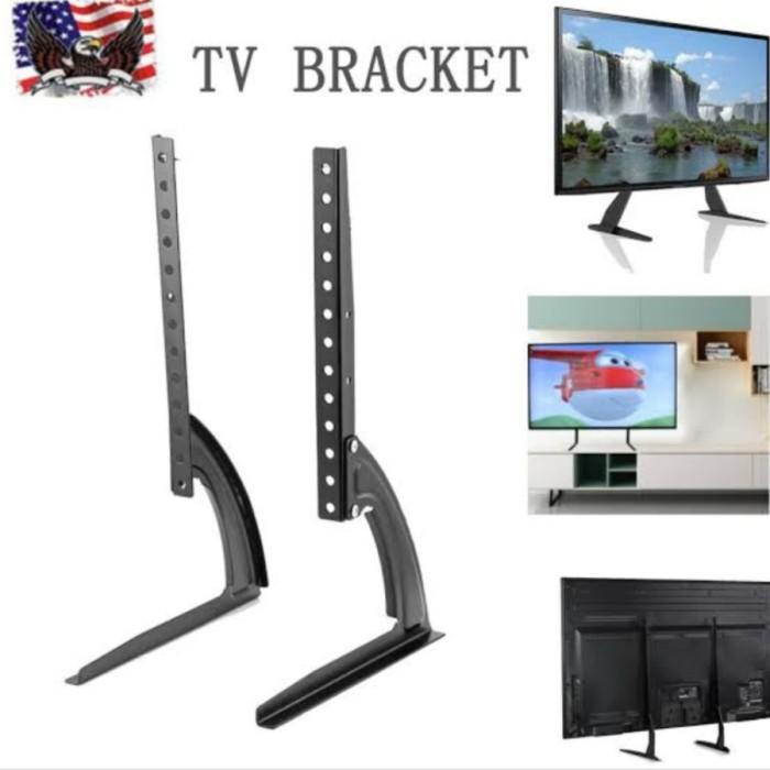 Bracket TV Kaki 32"~ 65" Bracket Standing Kaki TV LED LCD UHD Curved