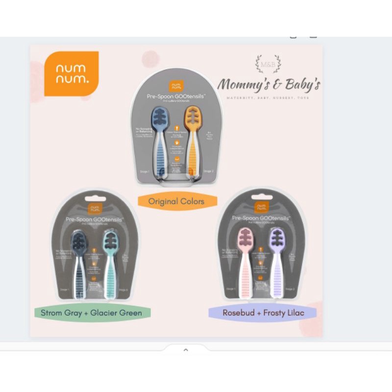 Numnum GOOtensils Dips Pre-Spoon, Sendok Makan Bayi