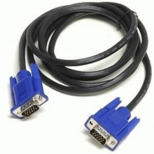 KABEL VGA 5METER LAPTOP KE PROJECTOR LCD TV PANJANG 5M 5 METER CABLE