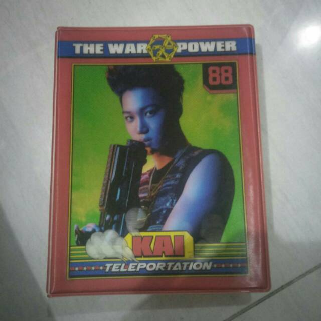 OFFICIAL EXO POSTCARD COLLECTION BOOK KAI THE WAR POWER