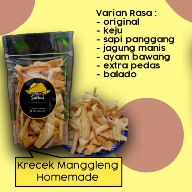 

KRECEK MANGGLENG || OLAHAN SINGKONG || SNACK