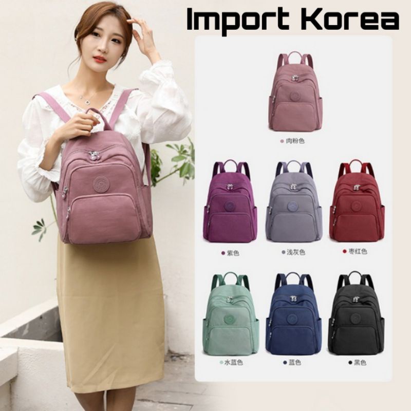 ORIGINAL Tas Ransel Chibao Import KOREA Tebal Anti Air Elegan Design Terbaru