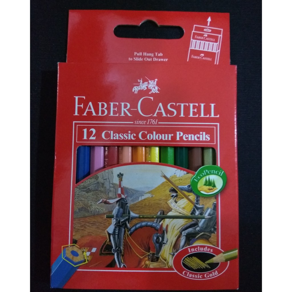 

Pensil warna classic 12 pendek faber castell