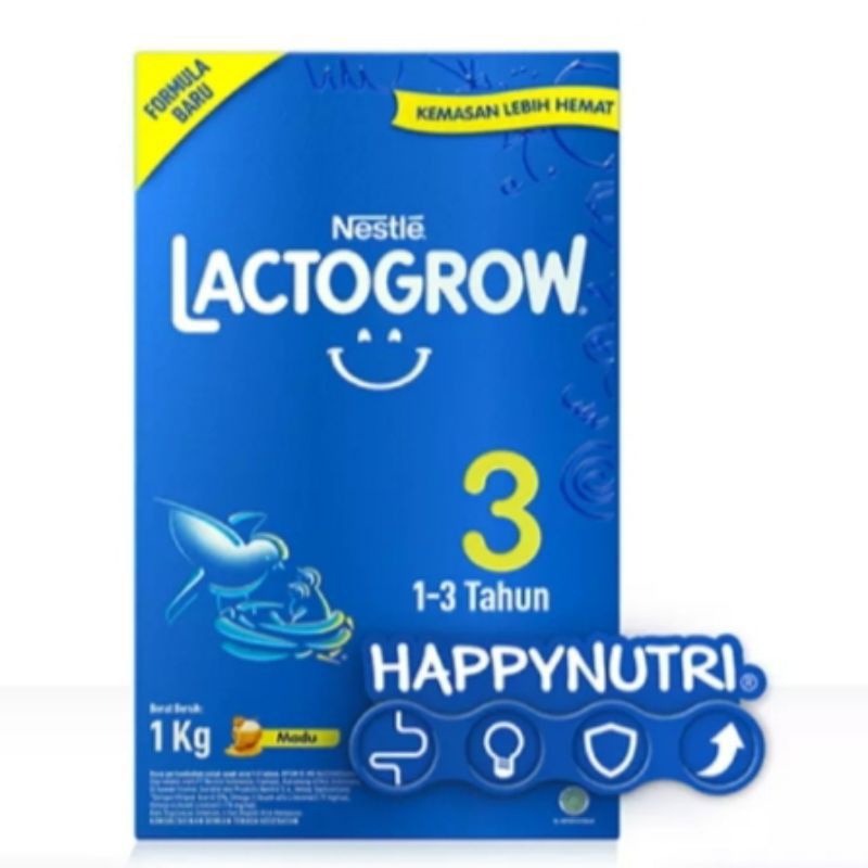 SUSU LACTOGROW 3 VANILA MADU 1kg