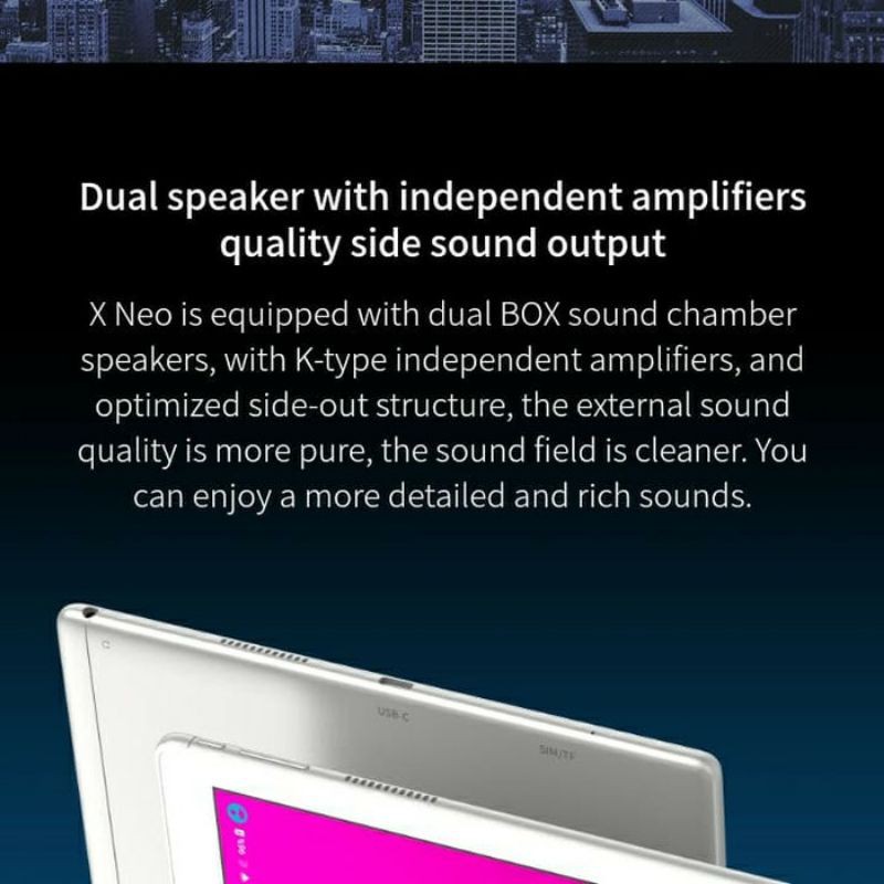 Alldocube X Neo 4G 10.5&quot; Snapdragon 660 Dual 4G LTE Super AMOLED 2K  Android 9
