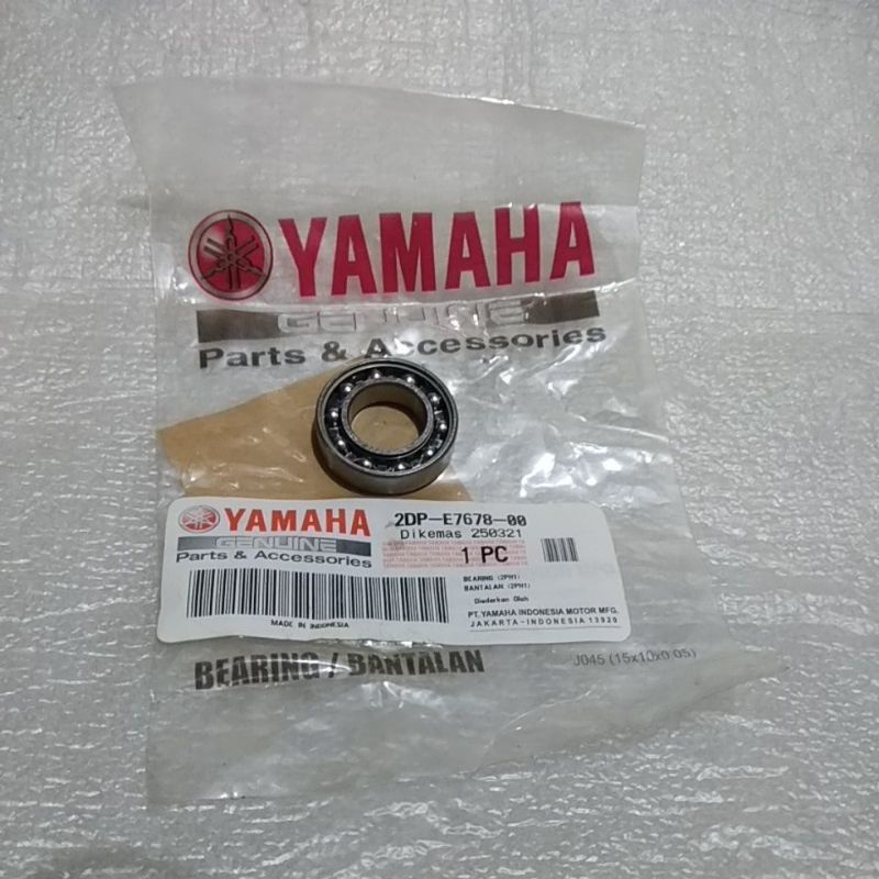 LAKER LAHER KLAHER SECONDARY PULLY PULI BELAKANG CVT BEARING (2PH1) MIO M3, NMAX, AEROX 155 2DP-E767