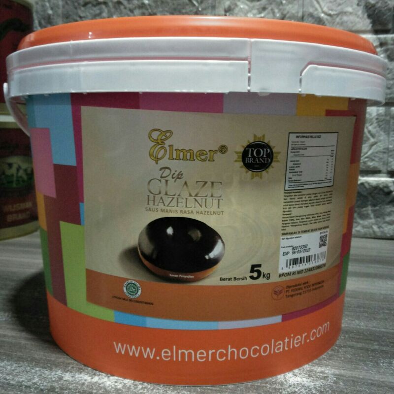 

Elmer Dip Glaze Hazelnut 5 Kg