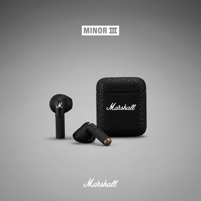 Marshall Minor III TWS Wireless Earphones Earbuds - Garansi Resmi