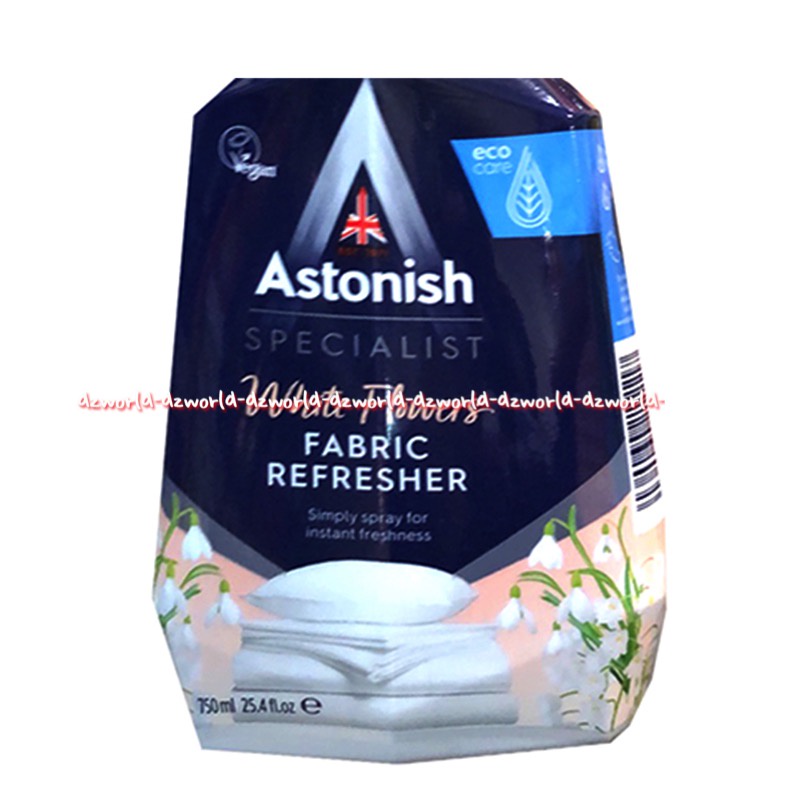 Astonish White Flowers Fabric Refresher 750ml Cairan Astonis Untuk Strika Setrika Baju Pakaian Lebih Wangi