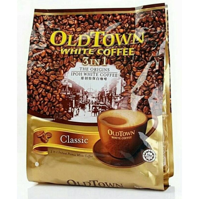 

Old Town White Coffee Classic isi 15x40g