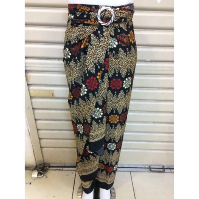 Rok serut hitam baru