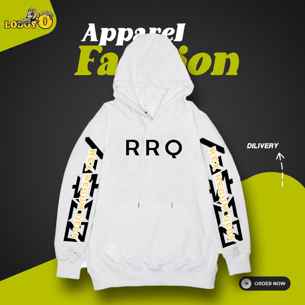JAKET HOODIE RRQ HOSHI 2022 TERBARU BIG SIZE S M L XL XXL 3XL 4XL 5XL JAKET HODIE RRQ ANAK MOBILE LE