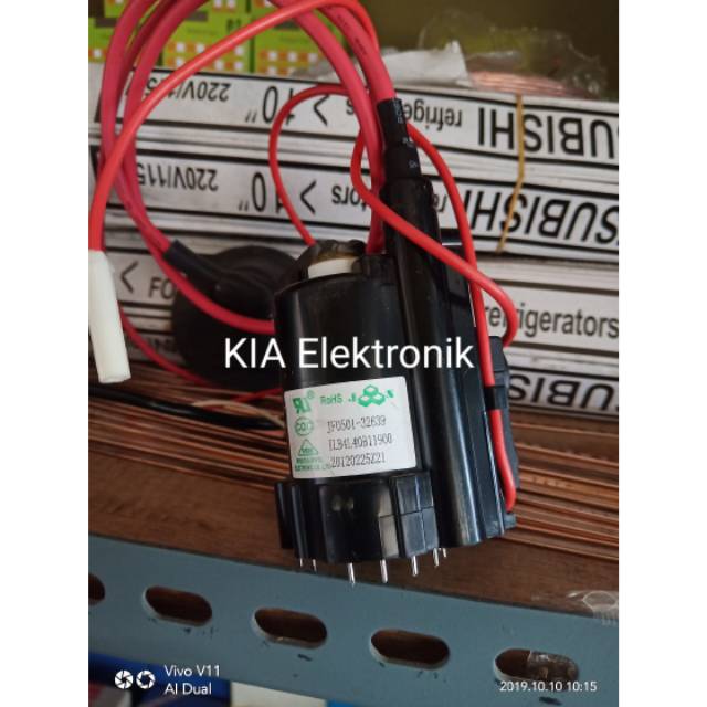 FBT Flyback Playback TV Sanyo Flat/Slim 21" JF0501-32639 atau L40B15300 atau L40B17100 Ori 21inc