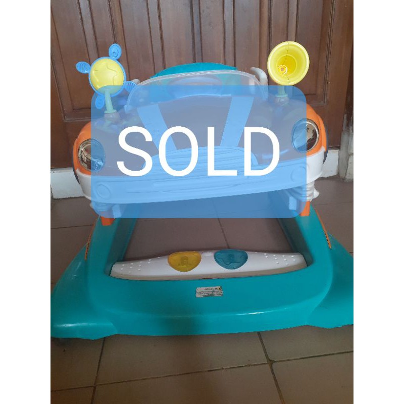 Preloved Baby Walker Cocolatte Minwalk