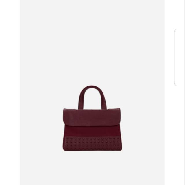 Kwani Micro Stud Burgundy