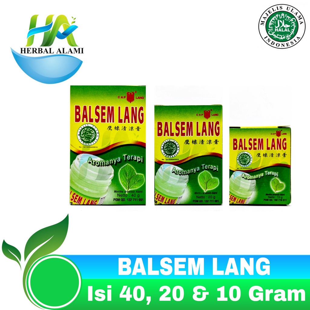 Balsem Lang Hijau Eagle Balm Cap Lang