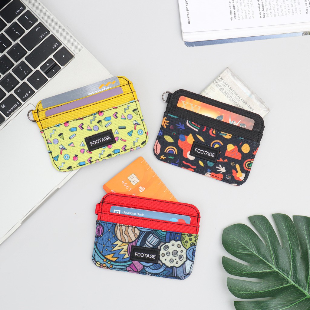 Card Holder Dompet Kartu dan Uang Pria Wanita Simple Card Wallet