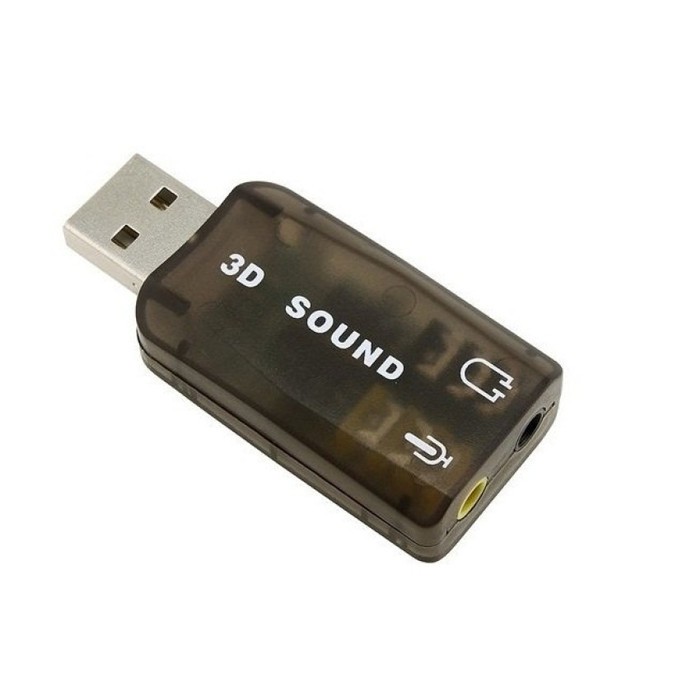 Sound Card 3D Adapter USB 5.1 Channel External Soundcard Audio