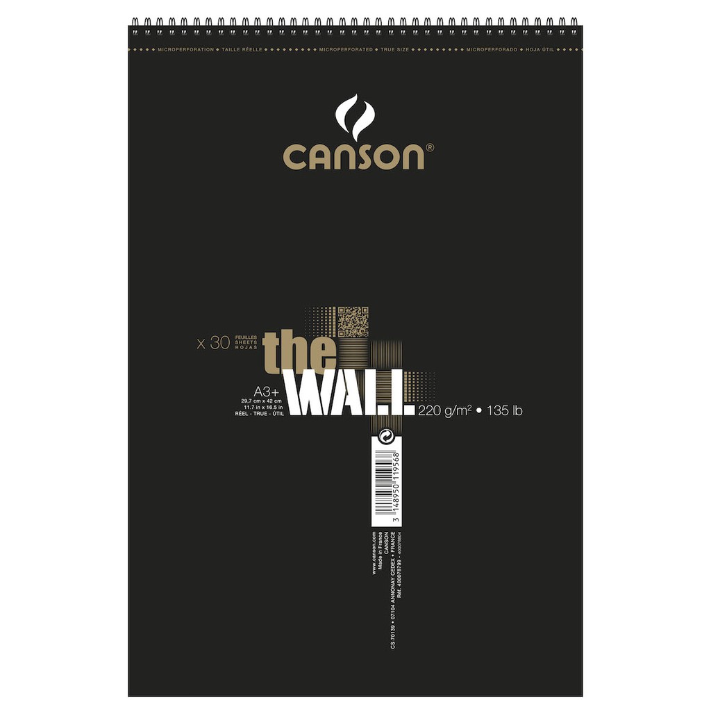 

Canson The Wall A3 30 Sheets