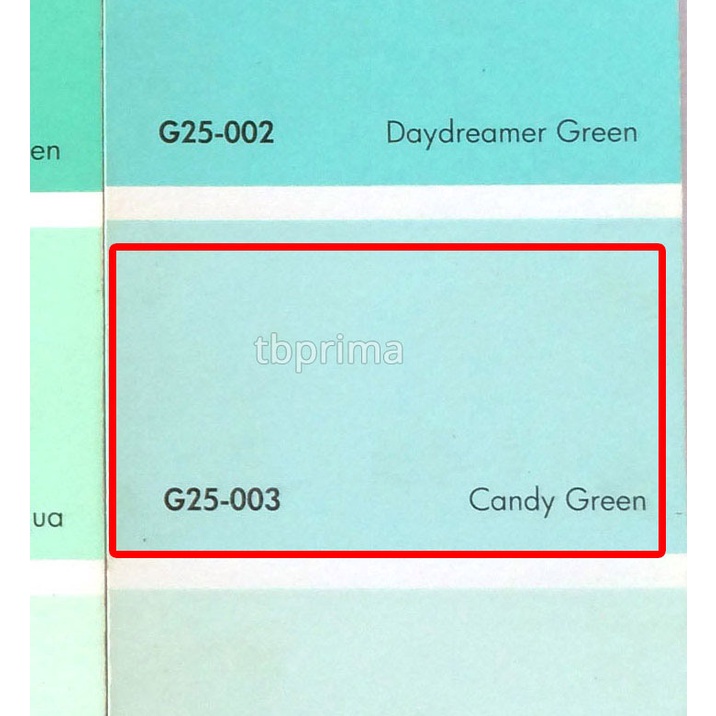 No Drop Tinting G25-003 Candy Green 4 kg